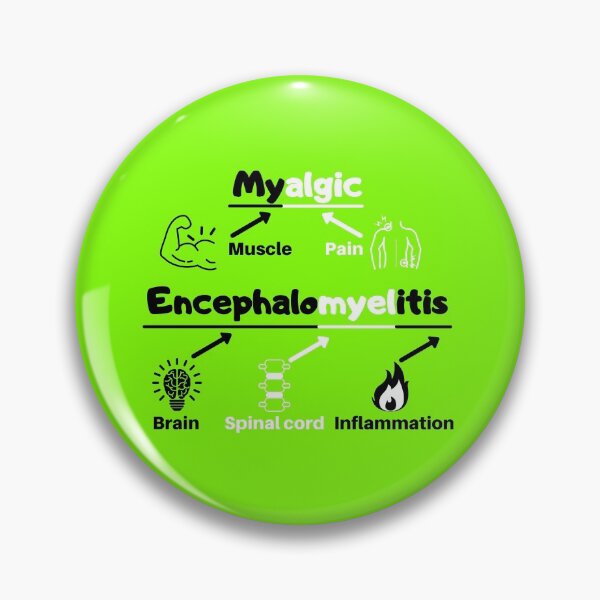Artikelvorschau, Myalgische Enzephalomyelitis Awareness Definition Cartoon auf Grün (ohne Abkürzungen) entworfen und verkauft von Chantelle Spies.