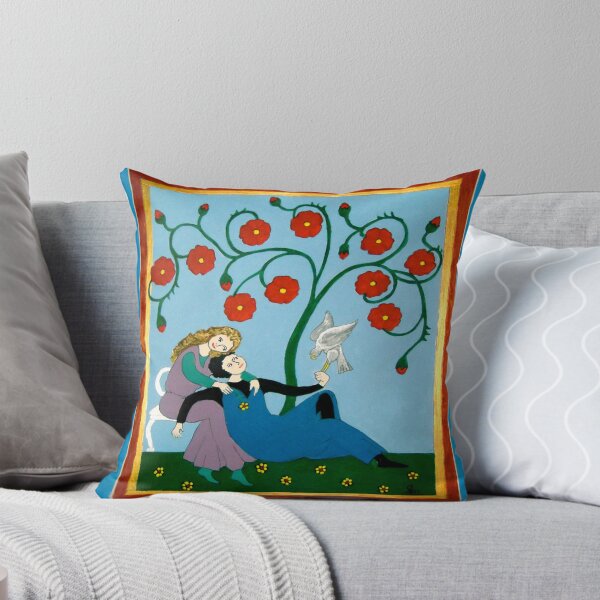 Item preview, Medieval Romance Pillow and Tote designed and sold by Shulie1.