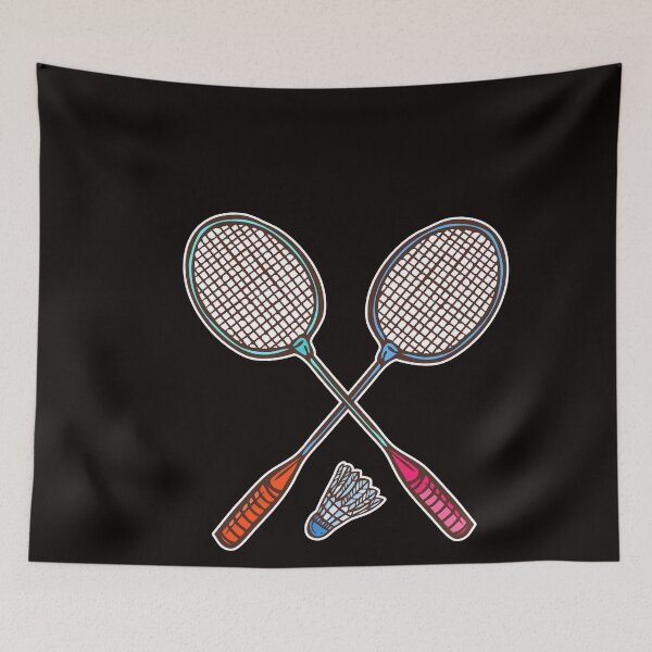 Item preview,  Badminton Racquet And Shuttlecocks Professional Badminton designed and sold by Customdesign200.