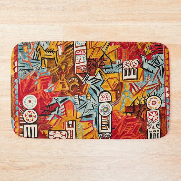 Item preview, Curtain for act III of Le Coq d'Or - Natalia Goncharova designed and sold by brushandframes.