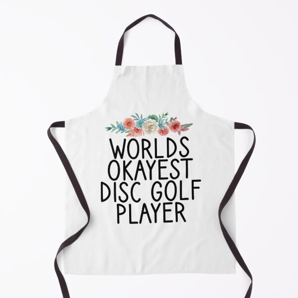 Item preview, Worlds Okayest Disc Golf Player / Funny Frisbee Player Gift / Discgolf Gifts / Golfer,Discs / Birthday Gift Idea Floral Design designed and sold by Chamssou.