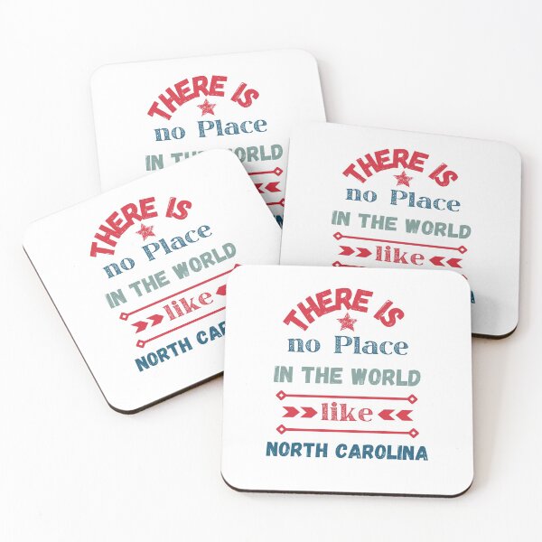 Item preview, There is no Place in the world like North Carolina - RED-WH-Blue designed and sold by TIPJ.