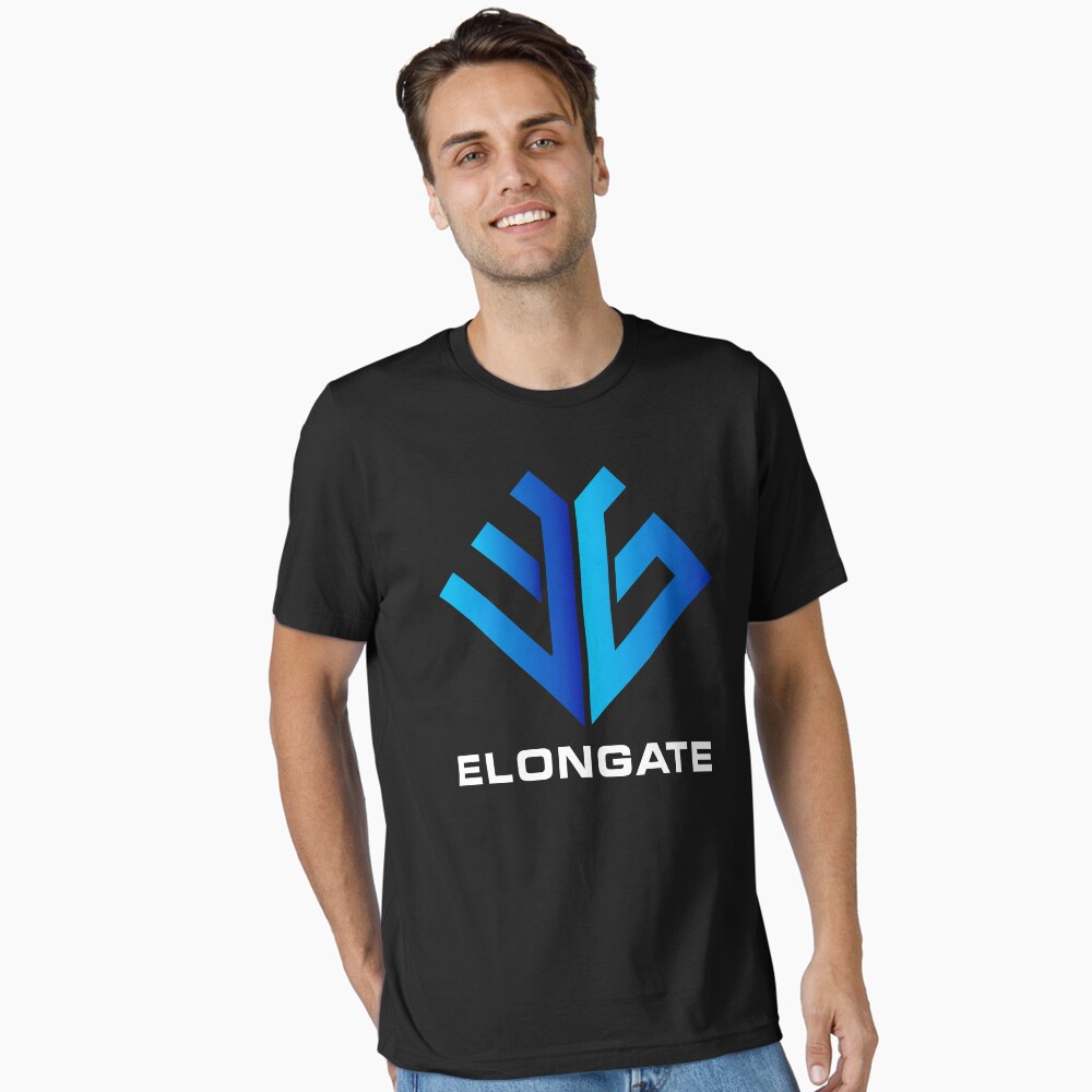 Elongate Logo Crypto Digital Market NFT