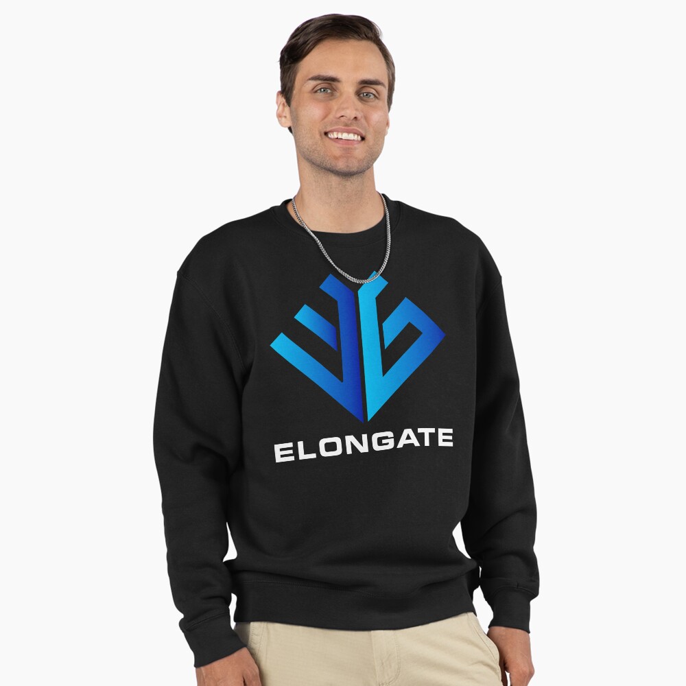 Elongate Logo Crypto Digital Market NFT
