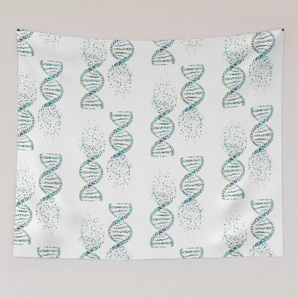 Item preview, DNA Molecule Chains Falling Apart designed and sold by EvasDreams.