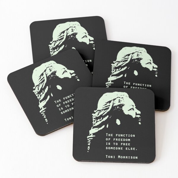 Item preview, Toni Morrison Quote Poster, Toni Morrison Poster, The Function of Freedom Is To Free Someone Else Poster Equality Feminism poster designed and sold by GalleryArtField.