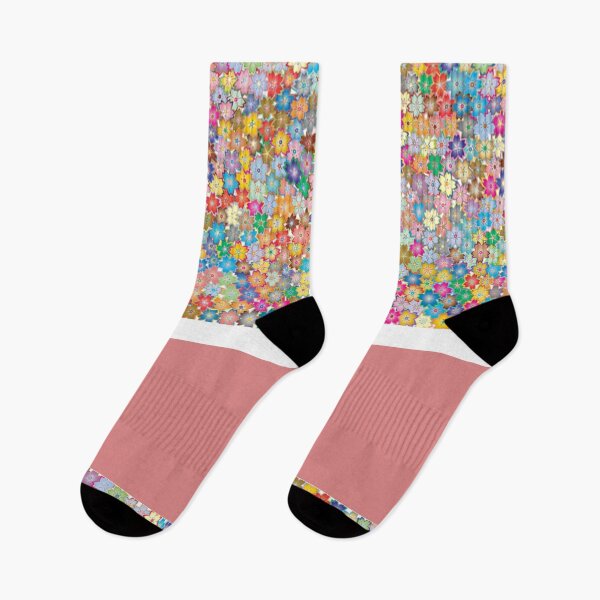 Item preview, Cute Multi-Color Floral Design designed and sold by PaperDreamPod.