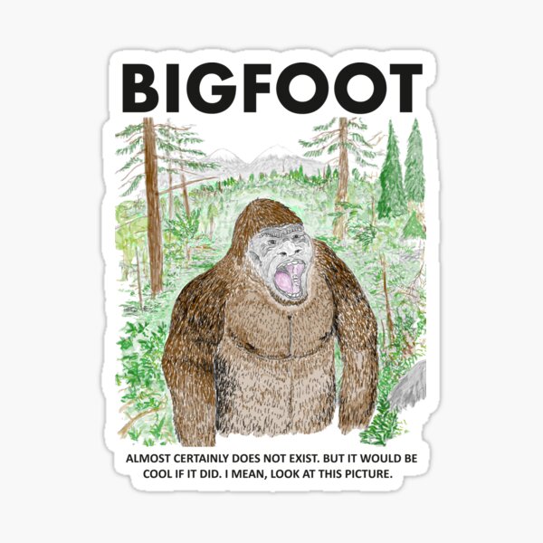 Bigfoot! Sticker