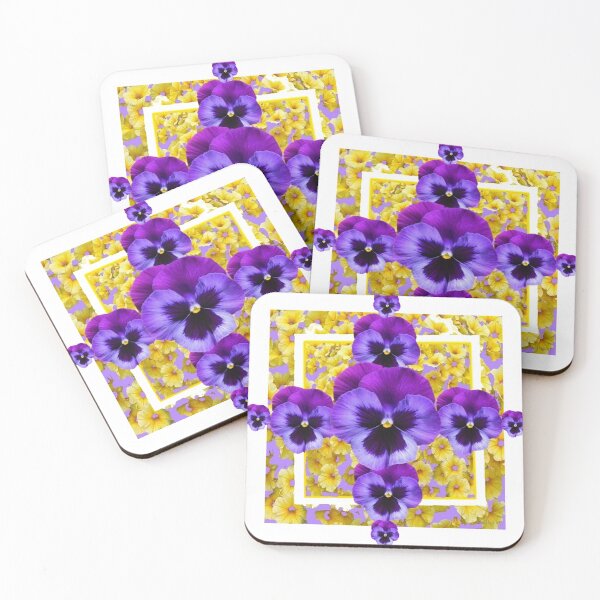 Item preview, ABSTRACT PURPLE SPRING PANSY DESIGN designed and sold by sharlesart.