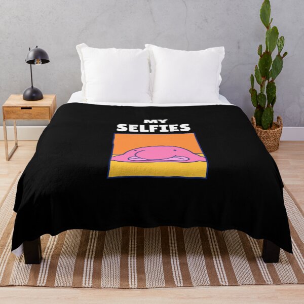 Item preview, How My selfies look like... funny blobfish meme designed and sold by GLwithUs.