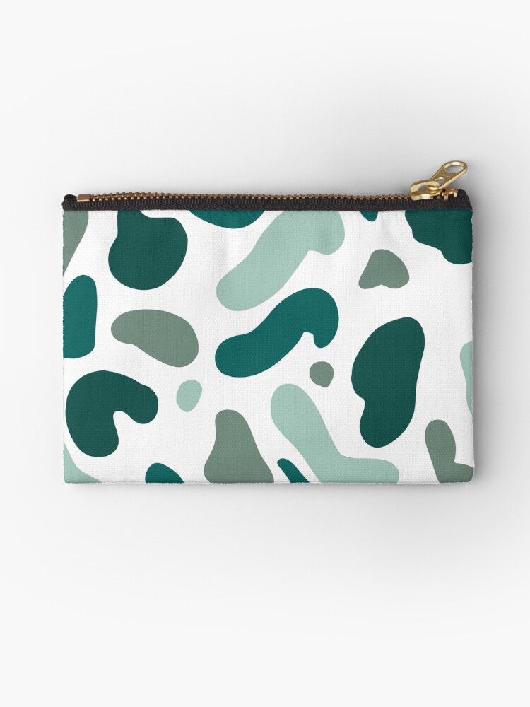 Thumbnail 1 of 4, Zipper Pouch, Army green pattern designed and sold by Fatamimosh.