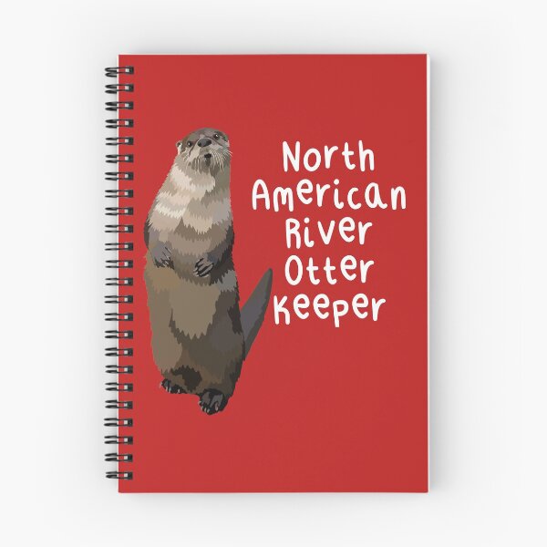 Item preview, N is for North American River Otter Keeper,North American River Otter Keeper Design – Dedicated Care and Conservation of Aquatic Mammals Artwork designed and sold by PrettylittlepastelUk.