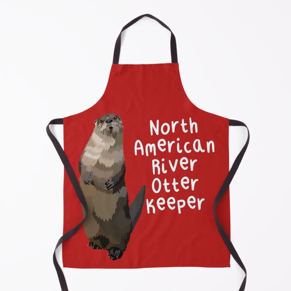 Item preview, N is for North American River Otter Keeper,North American River Otter Keeper Design – Dedicated Care and Conservation of Aquatic Mammals Artwork designed and sold by PrettylittlepastelUk.
