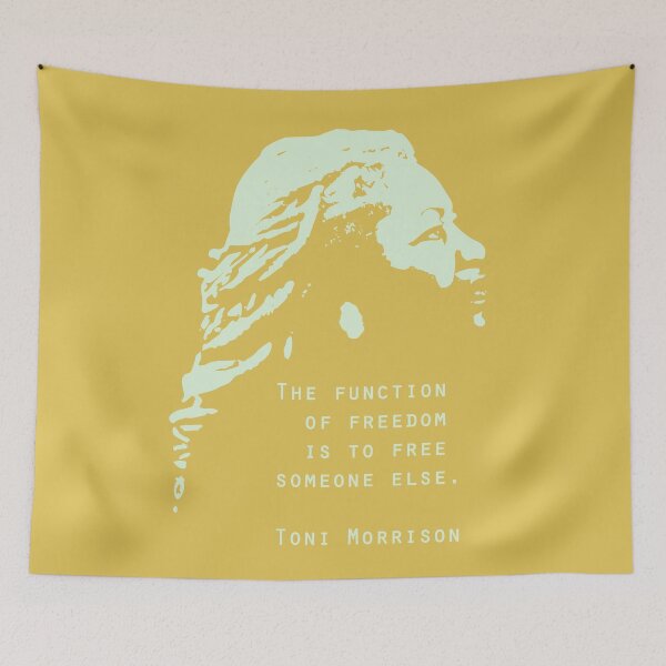 Item preview, Toni Morrison Poster, Toni Morrison Quote Poster, The Function of Freedom Is To Free Someone Else Poster Equality Feminism poster designed and sold by GalleryArtField.