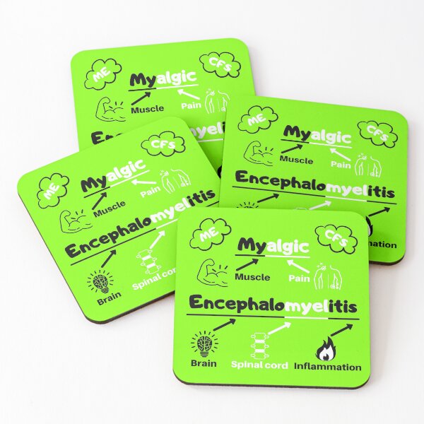 Item preview, Black & White on Green ME definition Cartoon (with abbreviations) designed and sold by Chantelle  Spies.