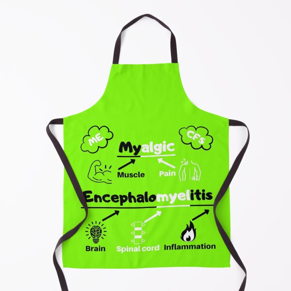 Item preview, Black & White on Green ME definition Cartoon (with abbreviations) designed and sold by Chantelle  Spies.