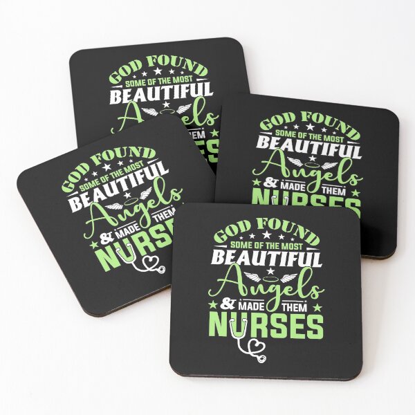 Artikelvorschau, Gott fand einige schöne Engel und machte sie Krankenschwestern Shirt entworfen und verkauft von TeesHunt21.
