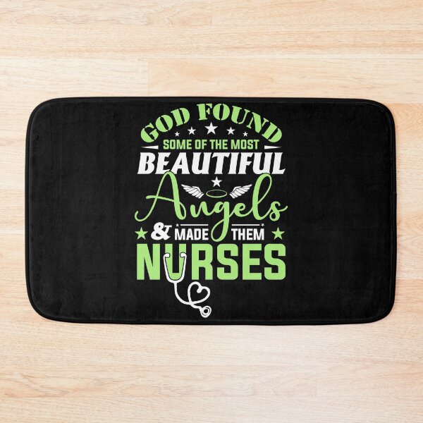 Item preview, God Found Some Beautiful Angels And Made Them Nurses Shirt designed and sold by TeesHunt21.
