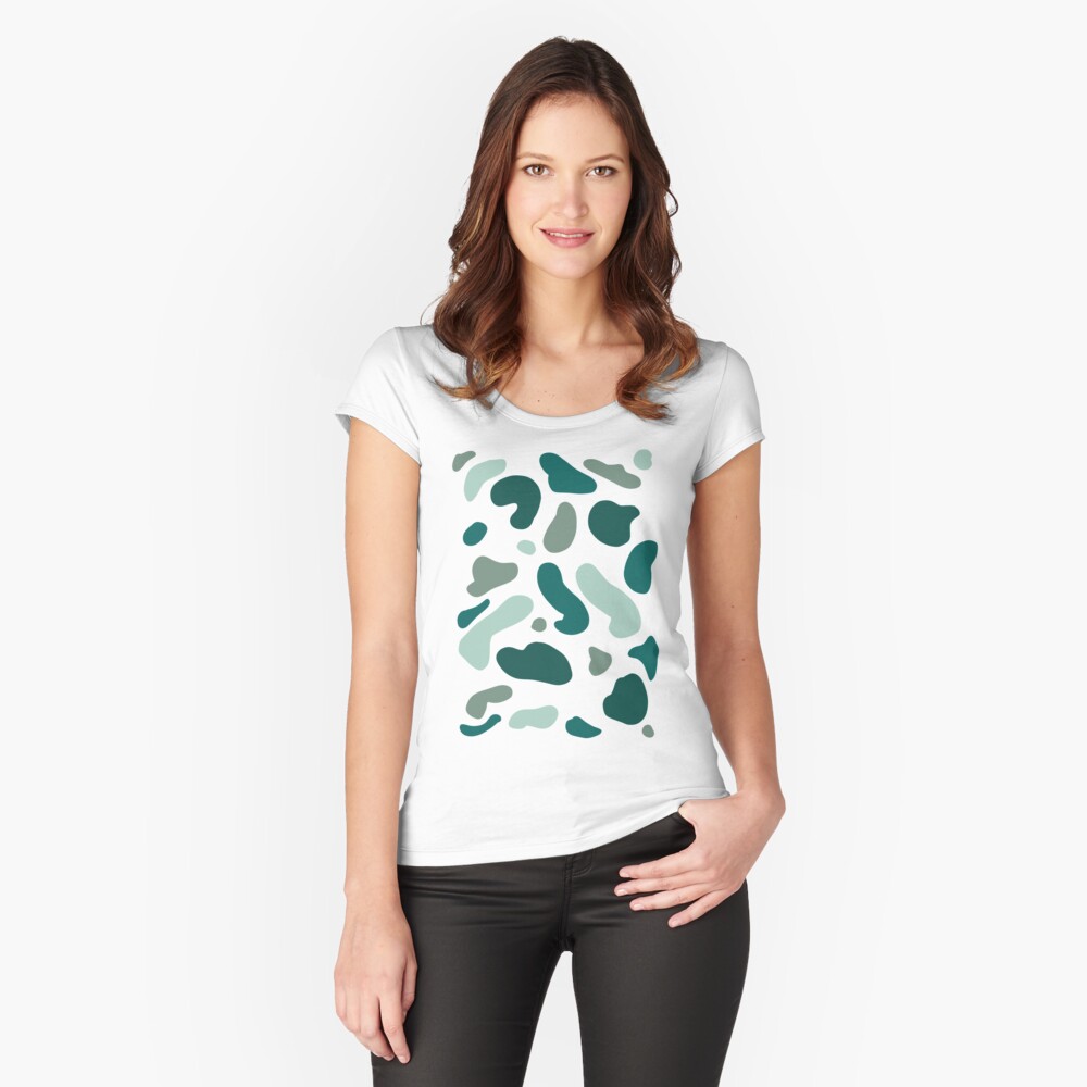 Item preview, Fitted Scoop T-Shirt designed and sold by Fatamimosh.