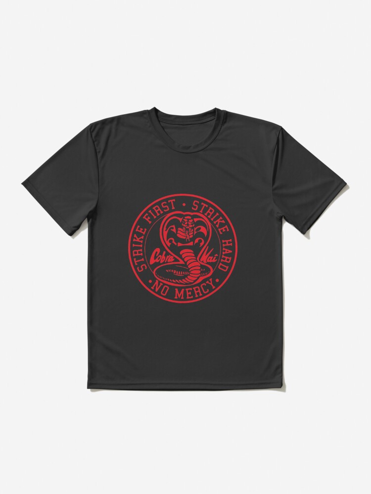 Cobra Kai Red Logo Active T-Shirt by DZShirts | Redbubble