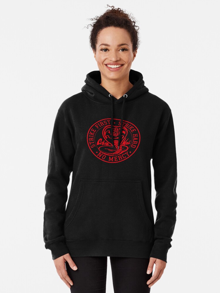 Cobra Kai Red Logo Pullover Hoodie