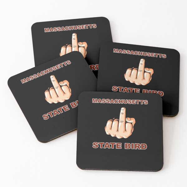 Item preview, Massachusetts State Bird Middle Finger Funny Meme designed and sold by Draculaura2009.
