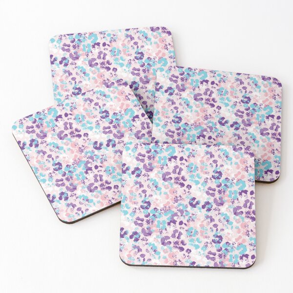 Item preview, Pastel Splashed Flowers designed and sold by Carolina Diaz.