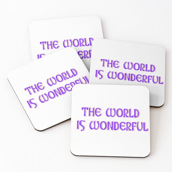 Artikelvorschau, the world is wonderful entworfen und verkauft von Tarsalla.