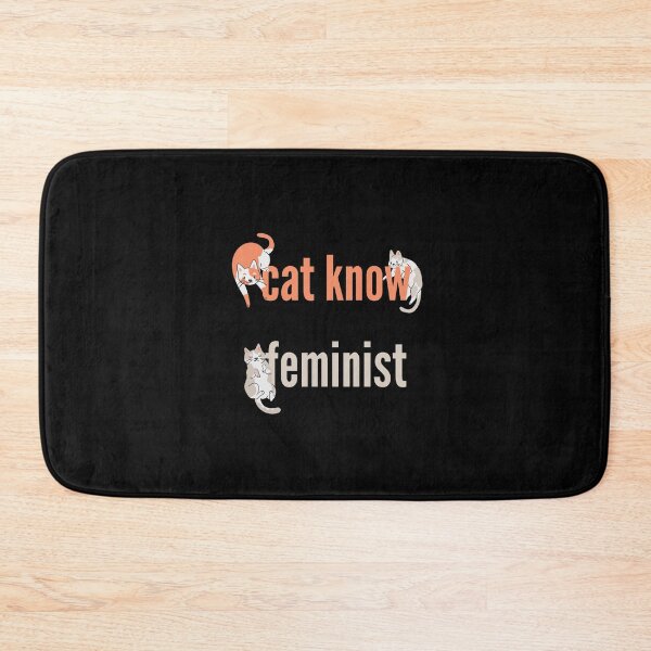 Item preview, cat know Feminist designed and sold by yusufdehbi.