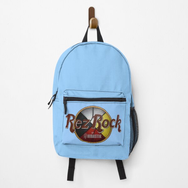 Item preview, Rez Rock Logo Light Blue designed and sold by Shibastik.