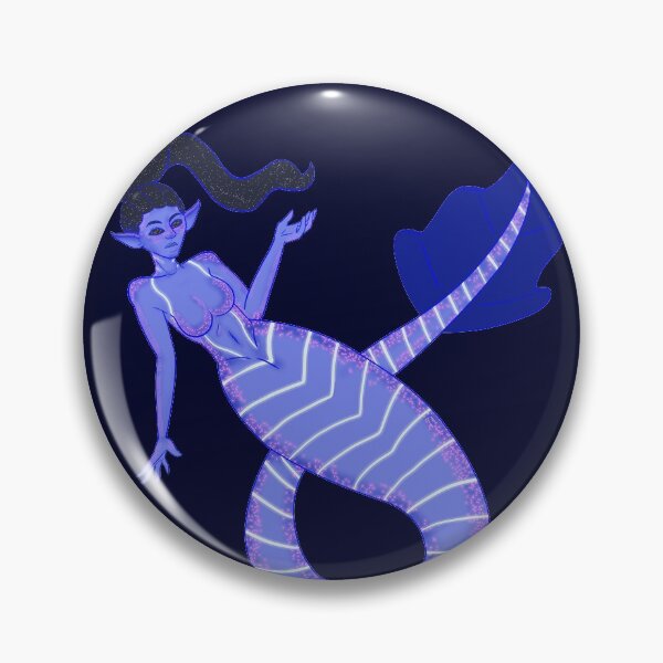 Item preview, Bioluminescent Mermaid designed and sold by xelathegreat.