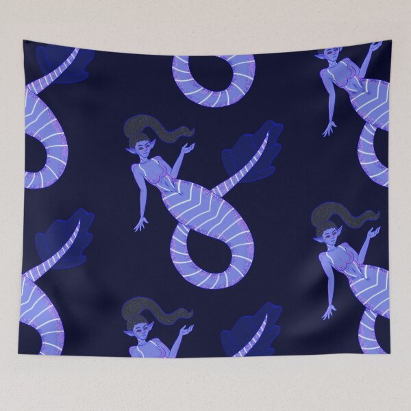 Item preview, Bioluminescent Mermaid designed and sold by xelathegreat.