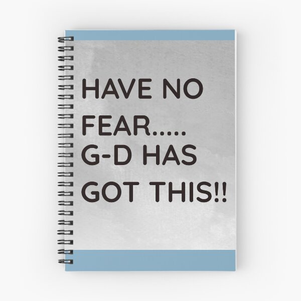 Item preview, HAVE NO FEAR....G-D HAS GOT THIS!! designed and sold by BubbiesGifts.