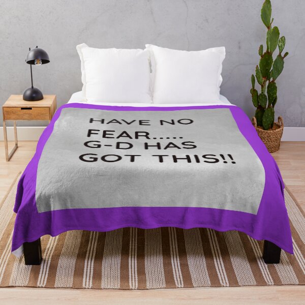 Item preview, HAVE NO FEAR....G-D HAS GOT THIS!! designed and sold by BubbiesGifts.