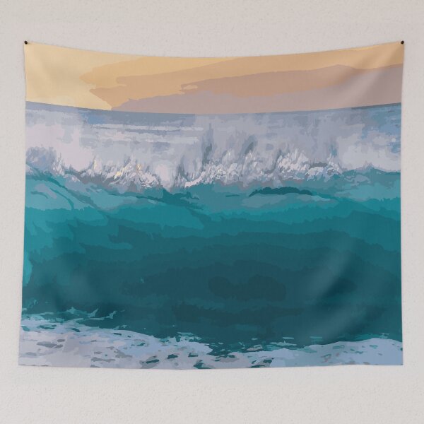 Item preview, Beach Sea Wave Water Ocean - Watercolor Ocean Lover designed and sold by AmethystMurad.