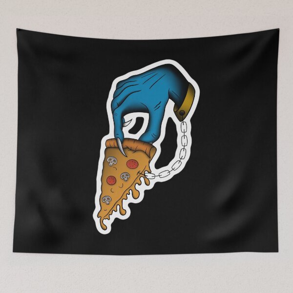 Item preview, PRISONER OF PIZZA - BLUE designed and sold by hugoncalves.