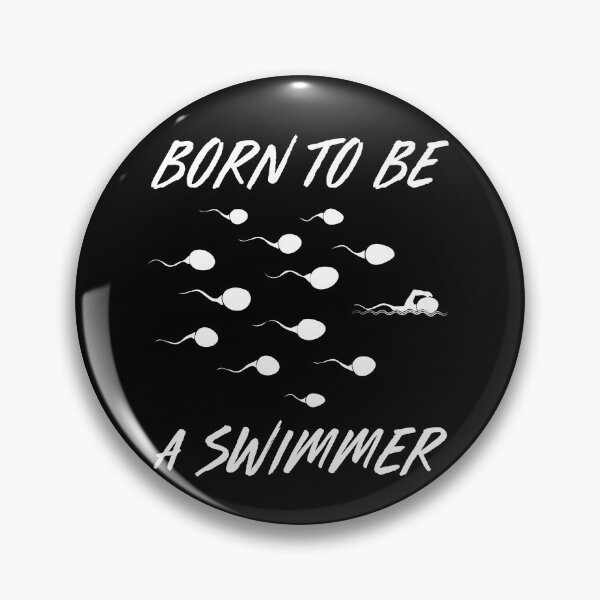 Item preview, Born to Be a Swimmer Funny designed and sold by TravelScientist.