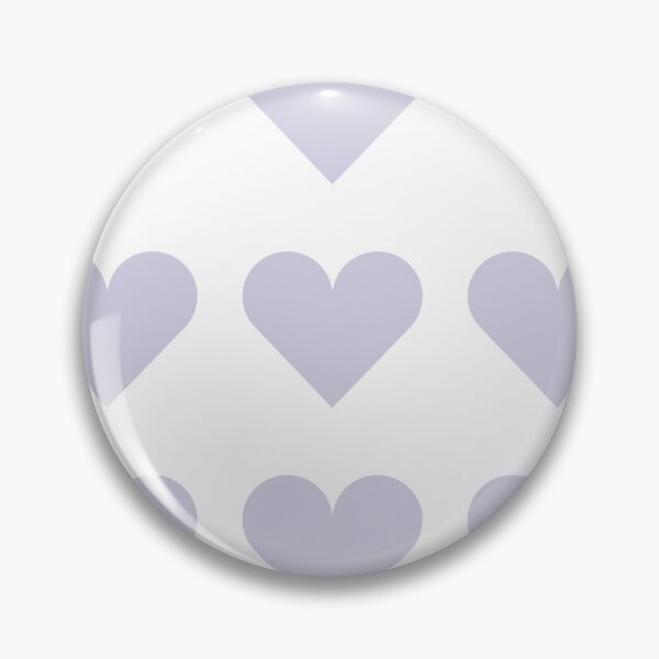 Item preview, Large LILAC & WHITE LOVE HEARTS designed and sold by RachelMacht.