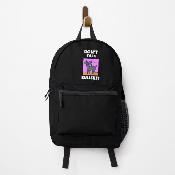 Item preview, Don't Talk Bullsh*t - funny black goat meme designed and sold by GLwithUs.