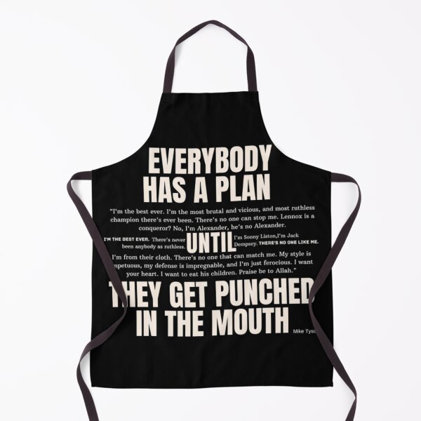 Item preview, Everybody has a plan until the get punched in the mouth, cream color designed and sold by ATB20.
