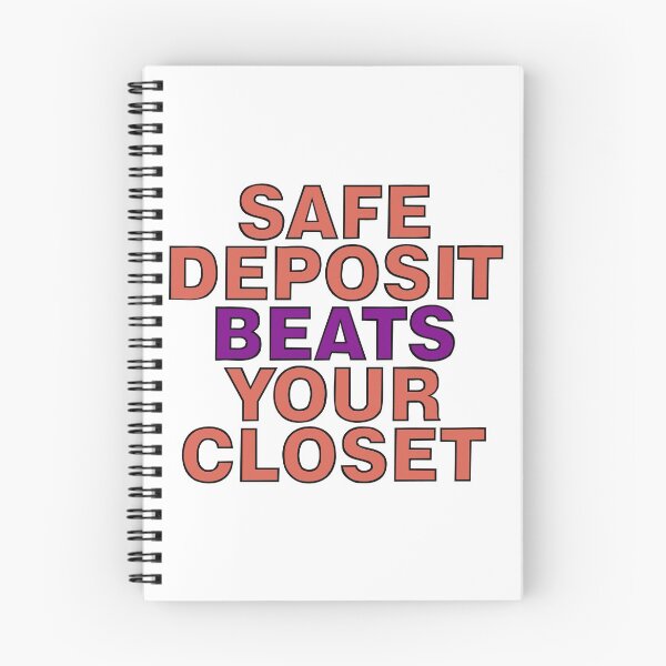 Item preview, Safe Deposit Text designed and sold by kristalcurt.