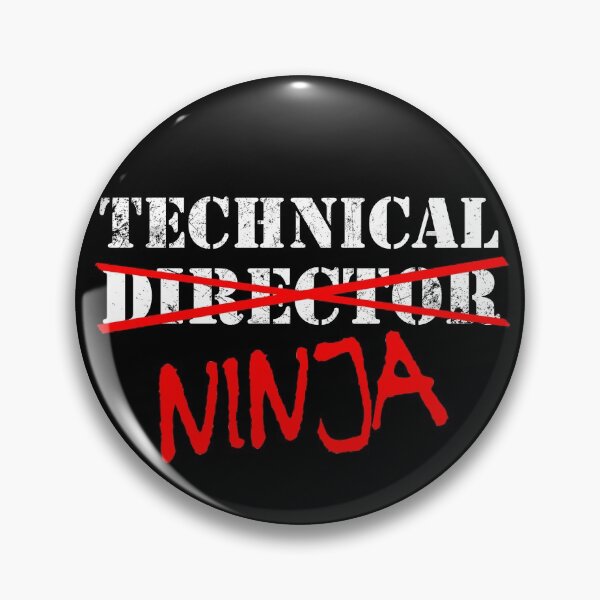 Item preview, Technical Director Ninja Theatre Job Title. Backstage Crew designed and sold by JukeLox.
