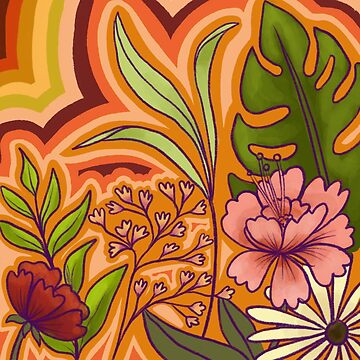 Artwork thumbnail, Hippie Garden by sketchonic