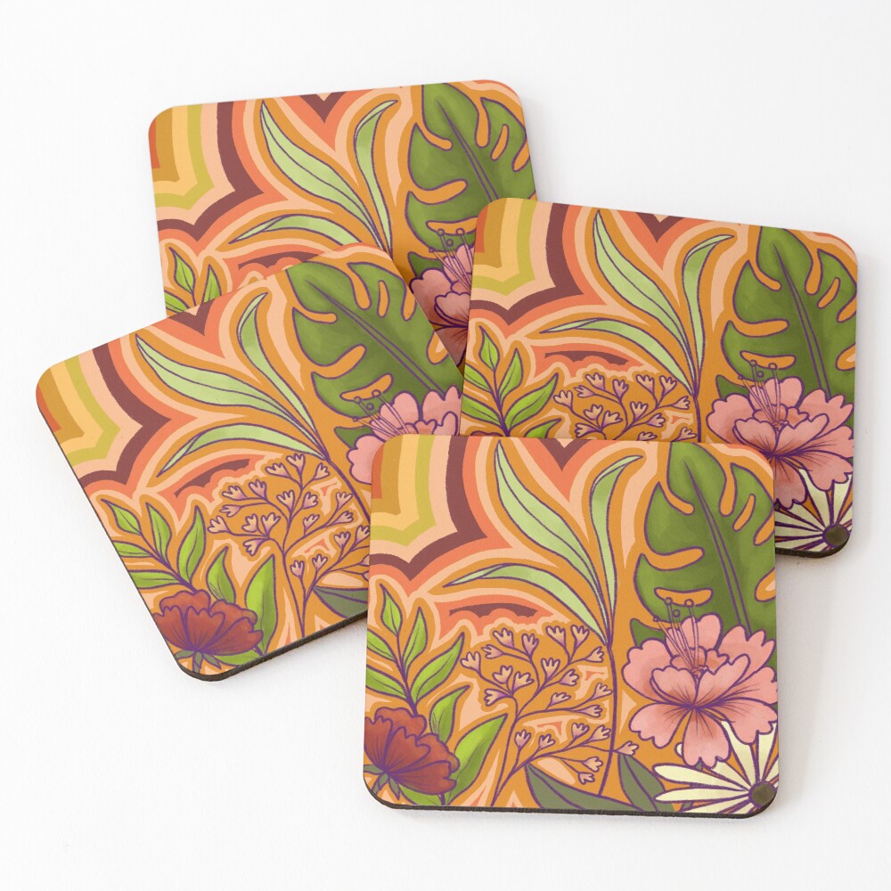 Item preview, Coasters (Set of 4) designed and sold by sketchonic.