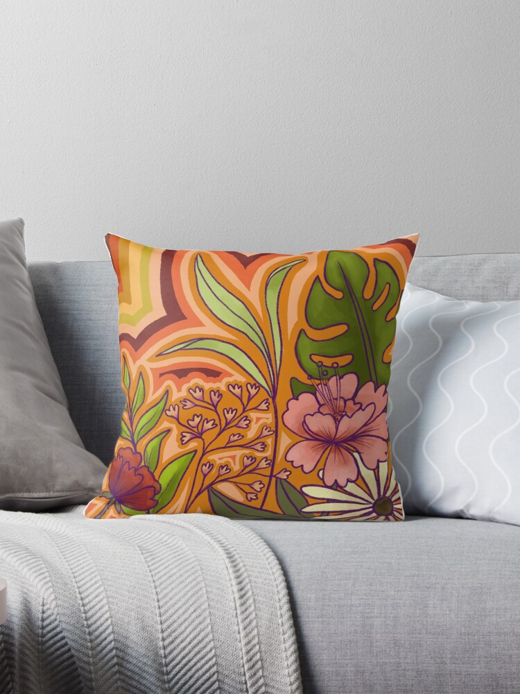 Item preview, Throw Pillow designed and sold by sketchonic.