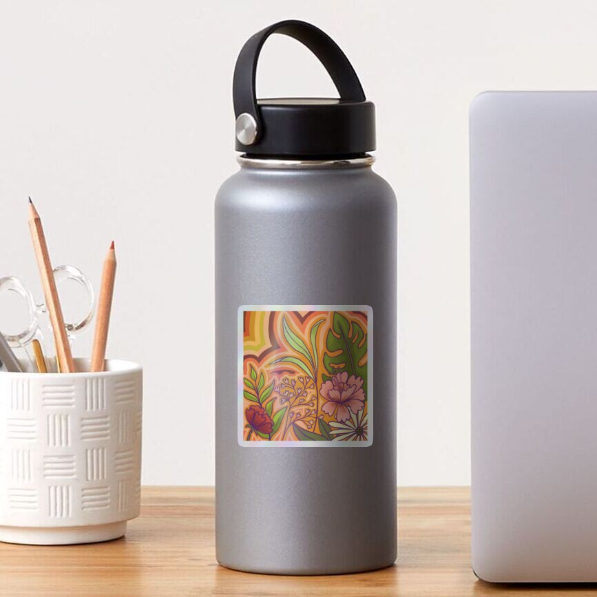 Item preview, Holographic Sticker designed and sold by sketchonic.