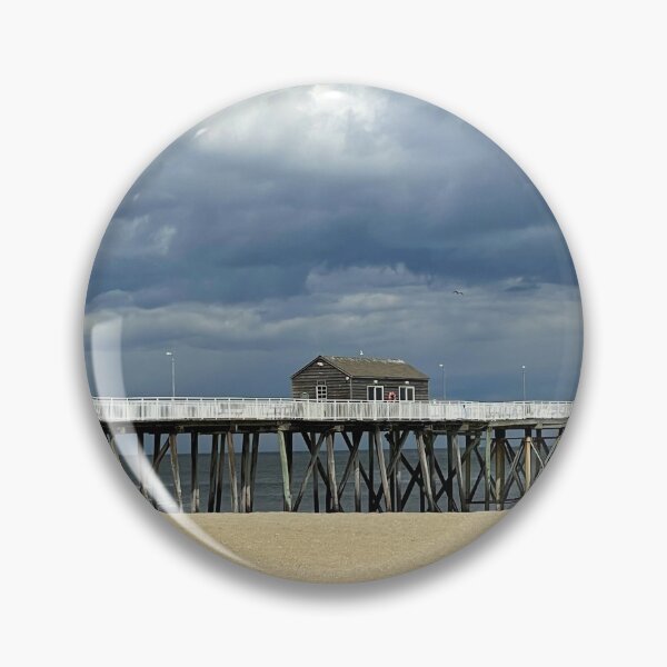 Item preview, Storm Clouds Over Pier designed and sold by Linda Sannuti.