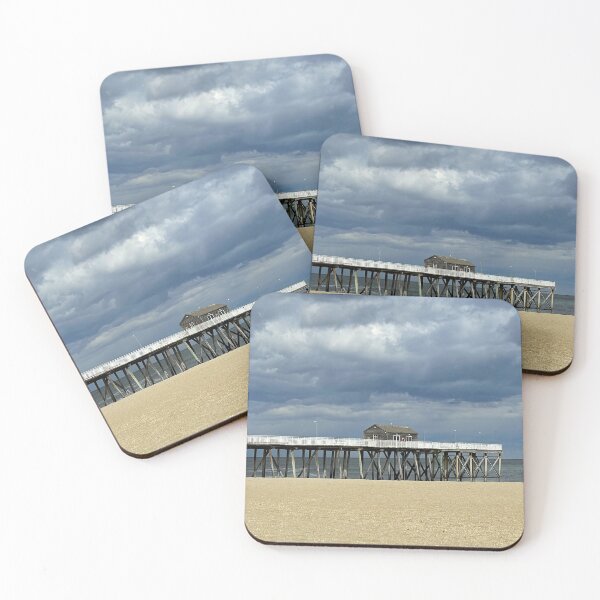 Item preview, Storm Clouds Over Pier designed and sold by Linda Sannuti.