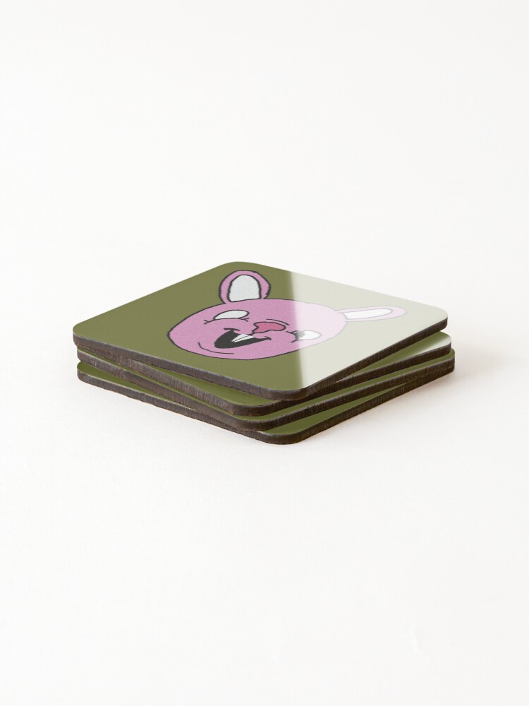 Thumbnail 4 of 5, Coasters (Set of 4), Sucker Punch Rabbit designed and sold by RudderbuttCos.