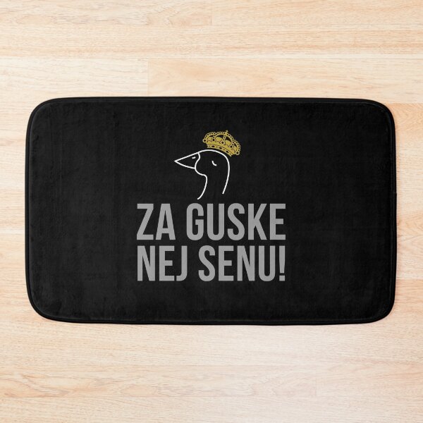 Item preview, Za guske nej senu! / Za goske ni seno! - črna designed and sold by Jerneja.